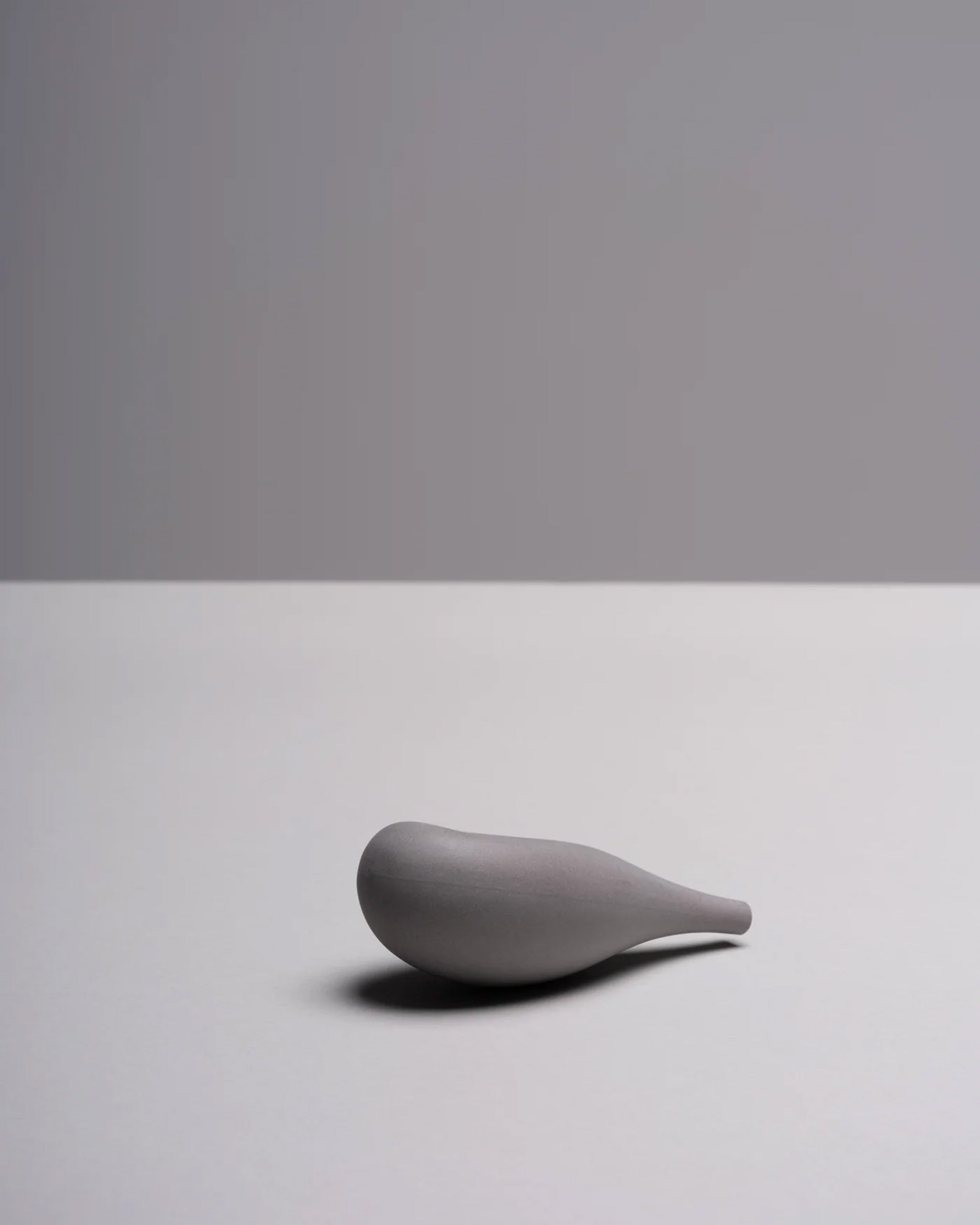 Porcelain Cloud Pipe photographed on a white background to highlight its sculptural, cloud-like form.